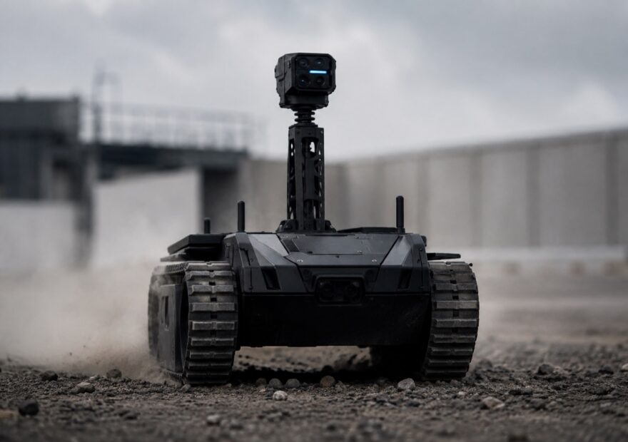 UGV Tactical Patrol & Security Operations